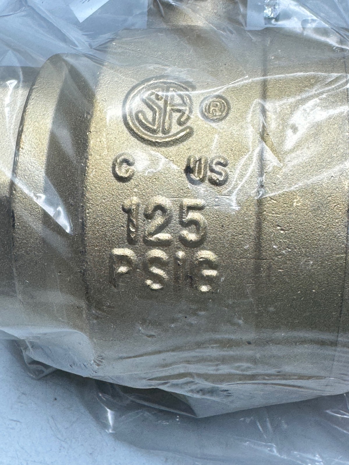 Midwest Control G-F600-250 Ball Valve 2 1/2in Brass 350 WOG 125 PSIG Lever