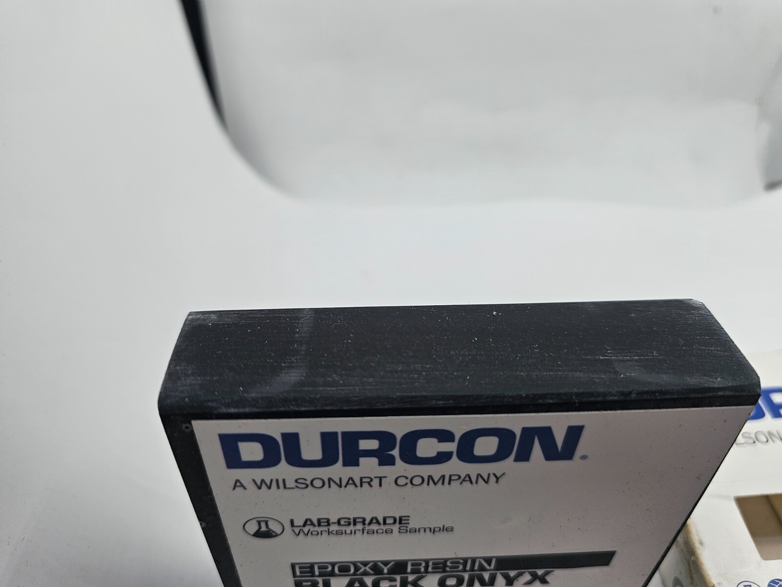 DURCON Epoxy Resin Worksurface Labgrade Black Onyx Color