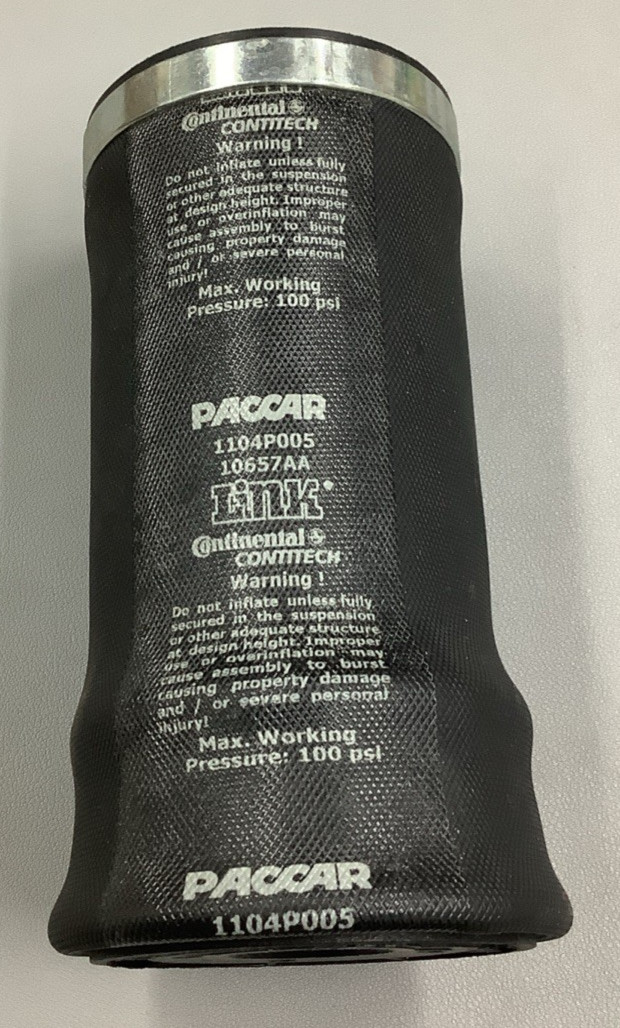 Paccar 1104P005 10657AA Continental 100PSI Air Suspension Spring (B95)