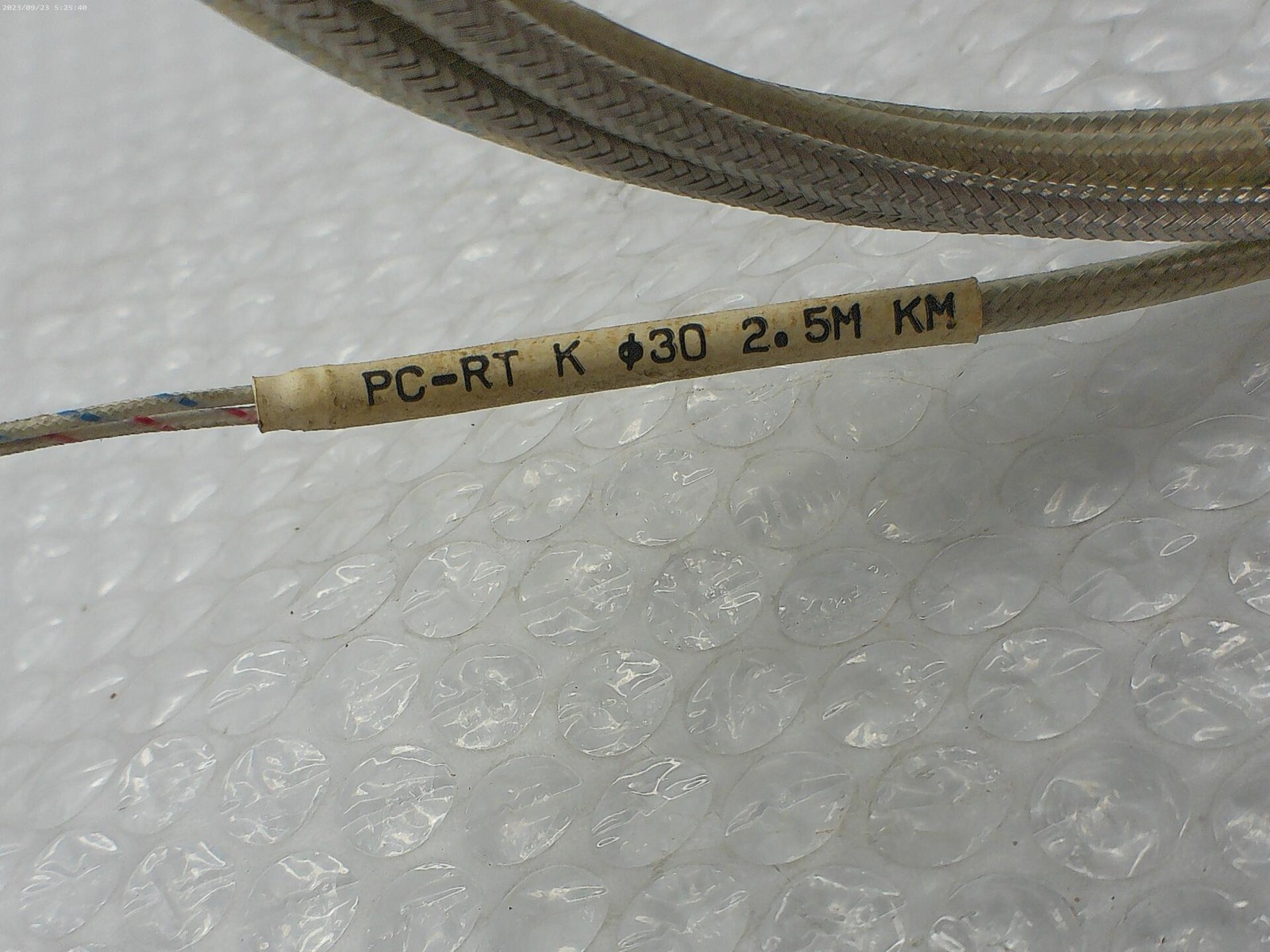 INDUSTRIAL SPARE PC-RT K 30 2.5M KM THERMOCOUPLE BAND HEATER NSNP