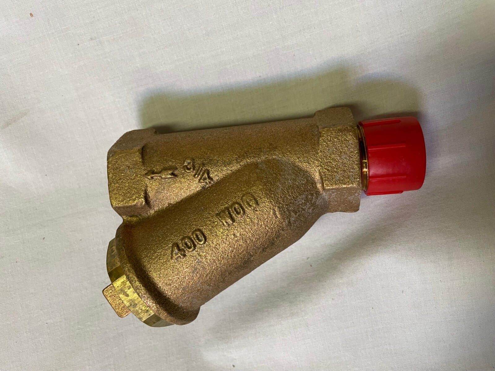 ConBraCo 3/4″ Brass Y Strainer Valve 400 WOG