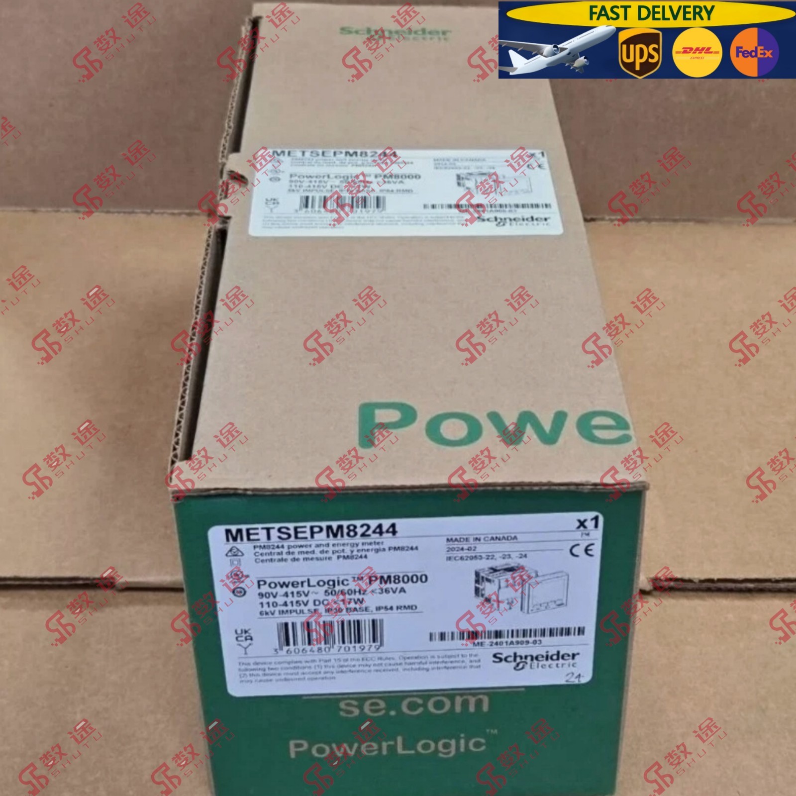 Schneider METSEPM8244 PM8244 Electric energy monitoring power meter#1pcs new by
