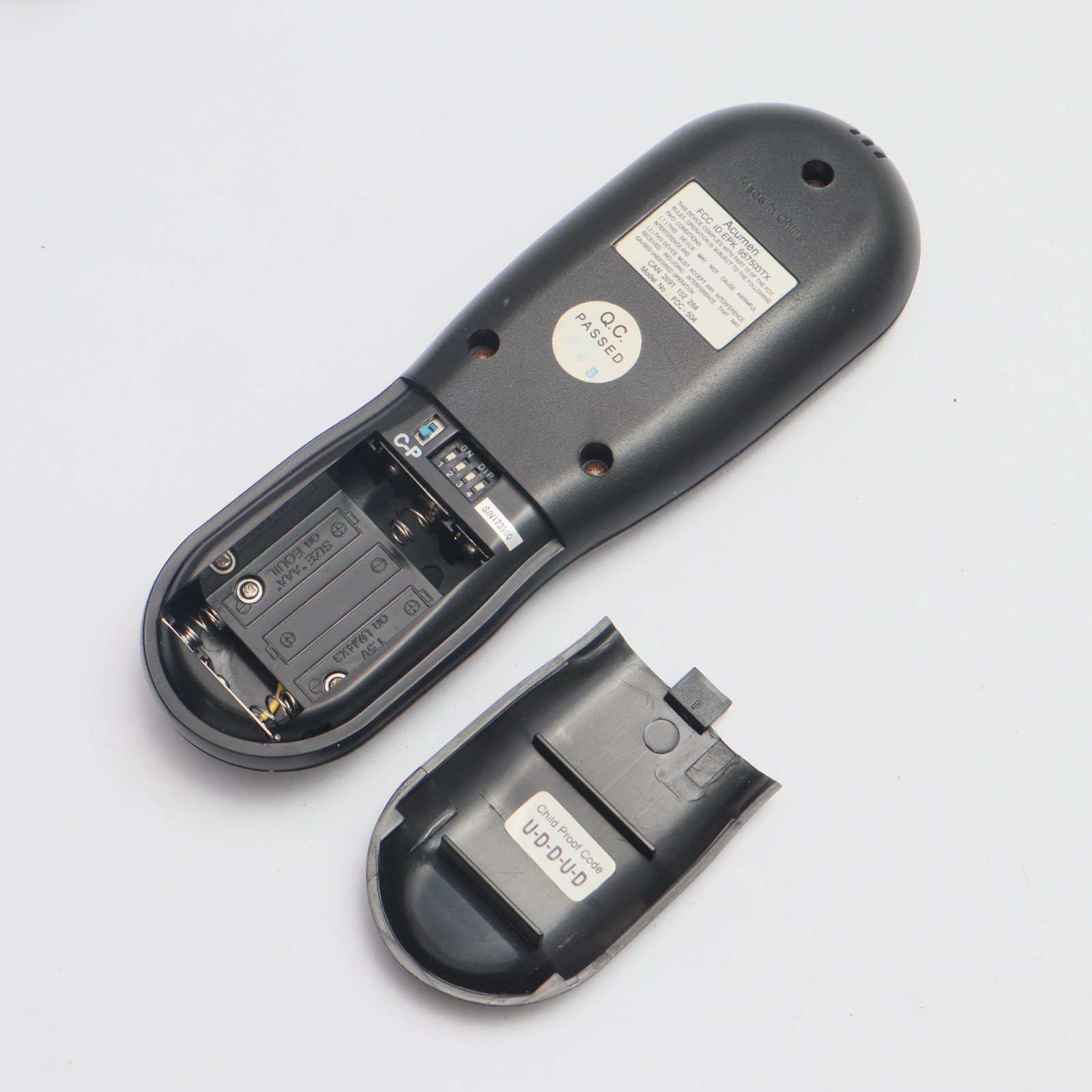 Acumen Regency Timer/Thermostat Fireplace Remote Control FDC 504 – USA Seller
