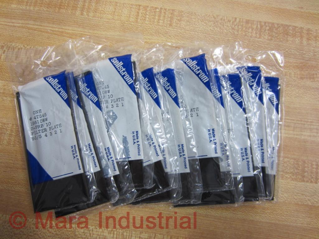 Sellstrom 4T545 Filter Plate Blacks 16610WW 2-PRP (Pack of 36)