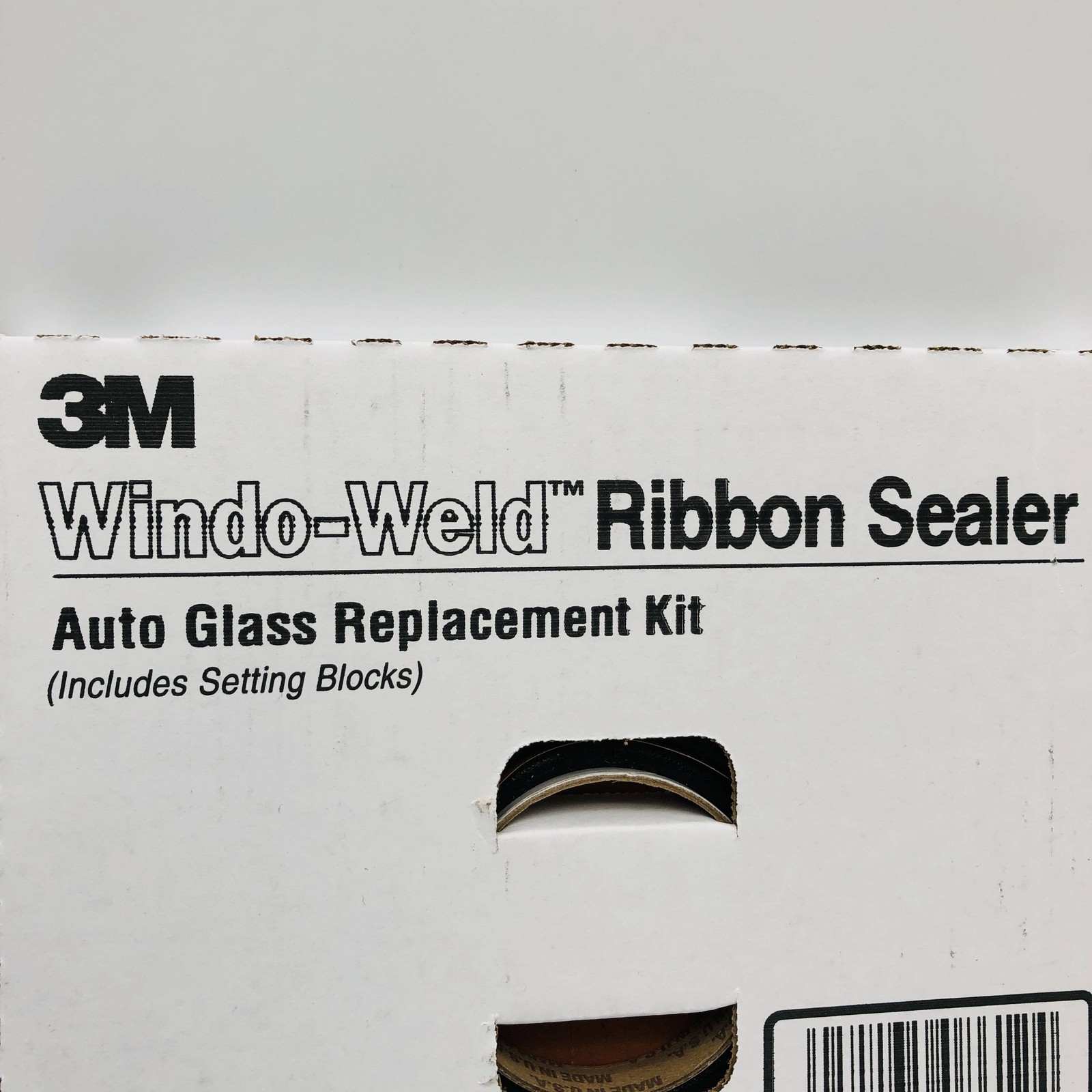 3M 08612 3M Window Weld Ribbon Sealer 3/8in X 15ft Round Auto Glass Replat Kit