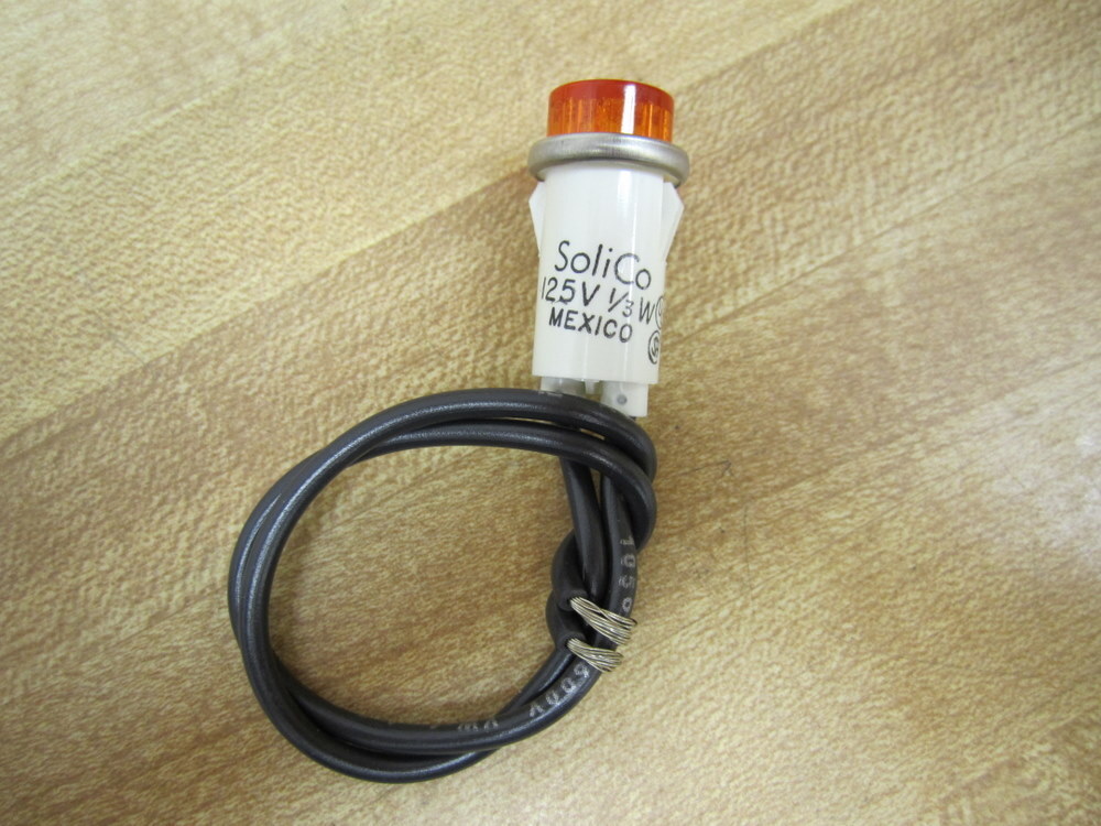 Selecta Switch SL53416-6-BG Indicator Light Amber SL534166BG (Pack of 3)