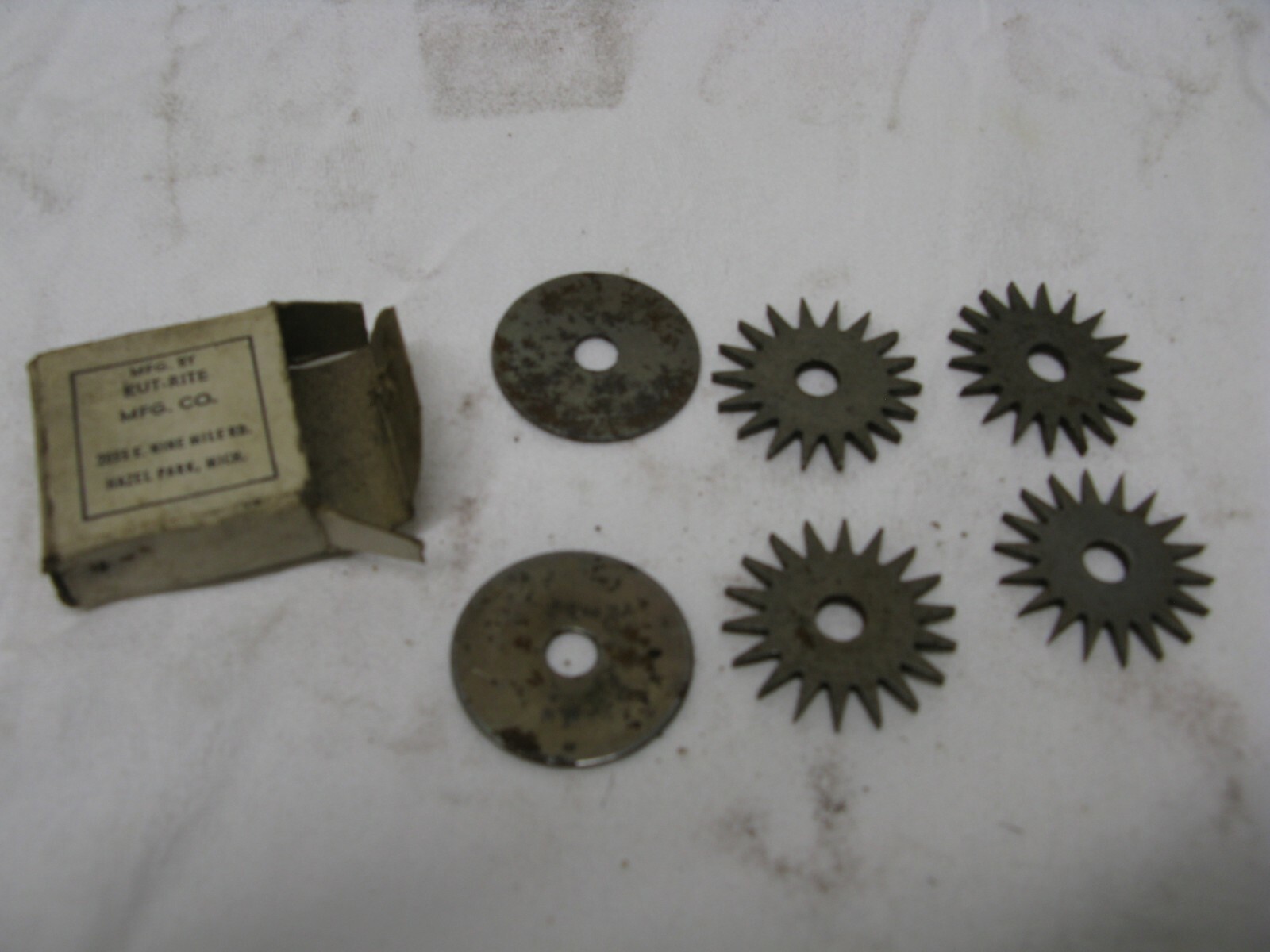 9 Pcs Wheel Dresser Cutters spare Cutters No 0 Huntington