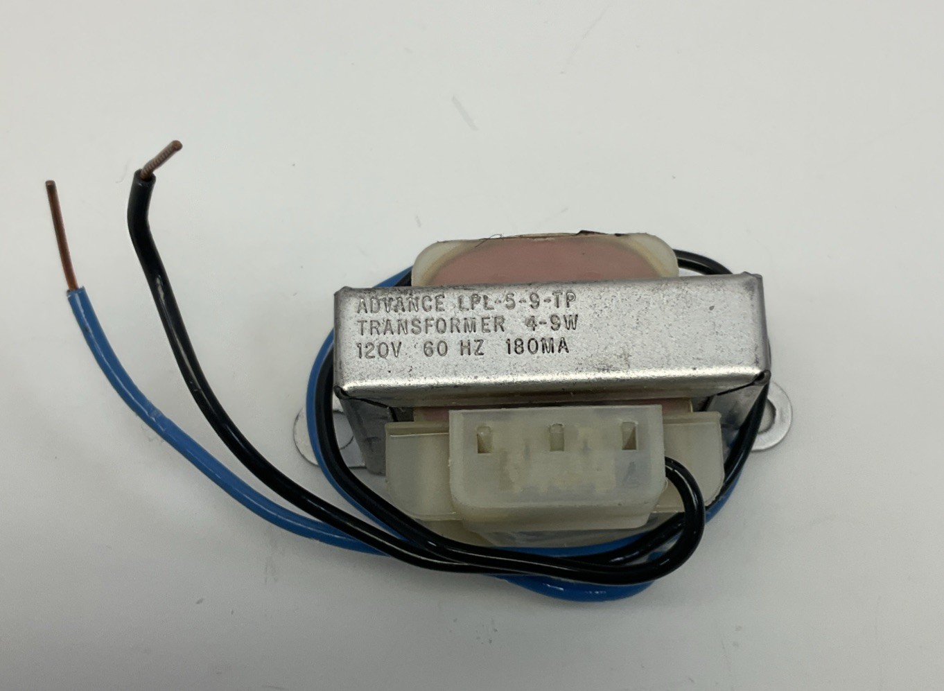 Advance LPL-5-9-TP Ballast 704G Preheat Transformer 4-9 Watts, 120VAC, Class P