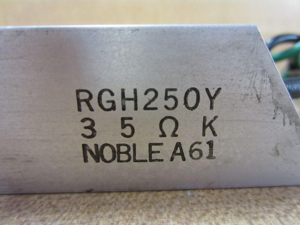 Noble RGH250Y Electrical Component 35 Ohm K