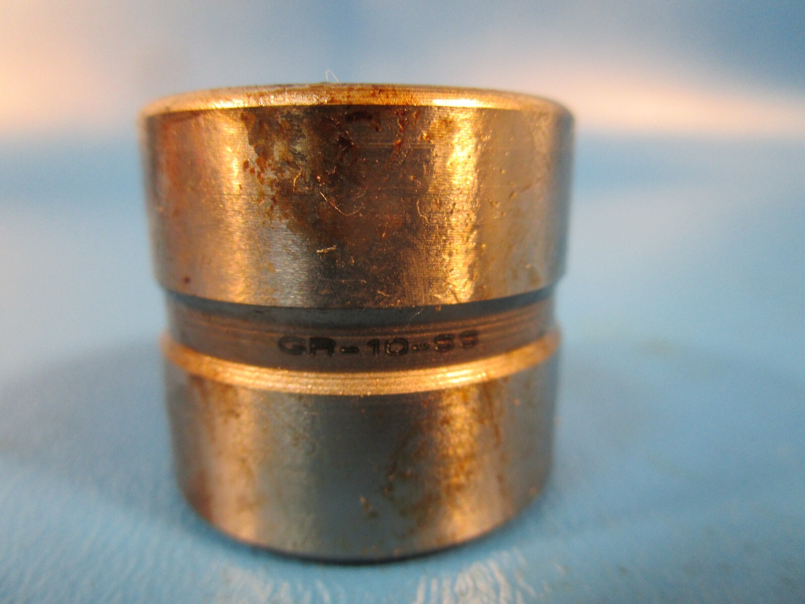 MCGILL GR 10 SS, Radial Needle Roller Bearing, Steel, Rubber Lip Seal