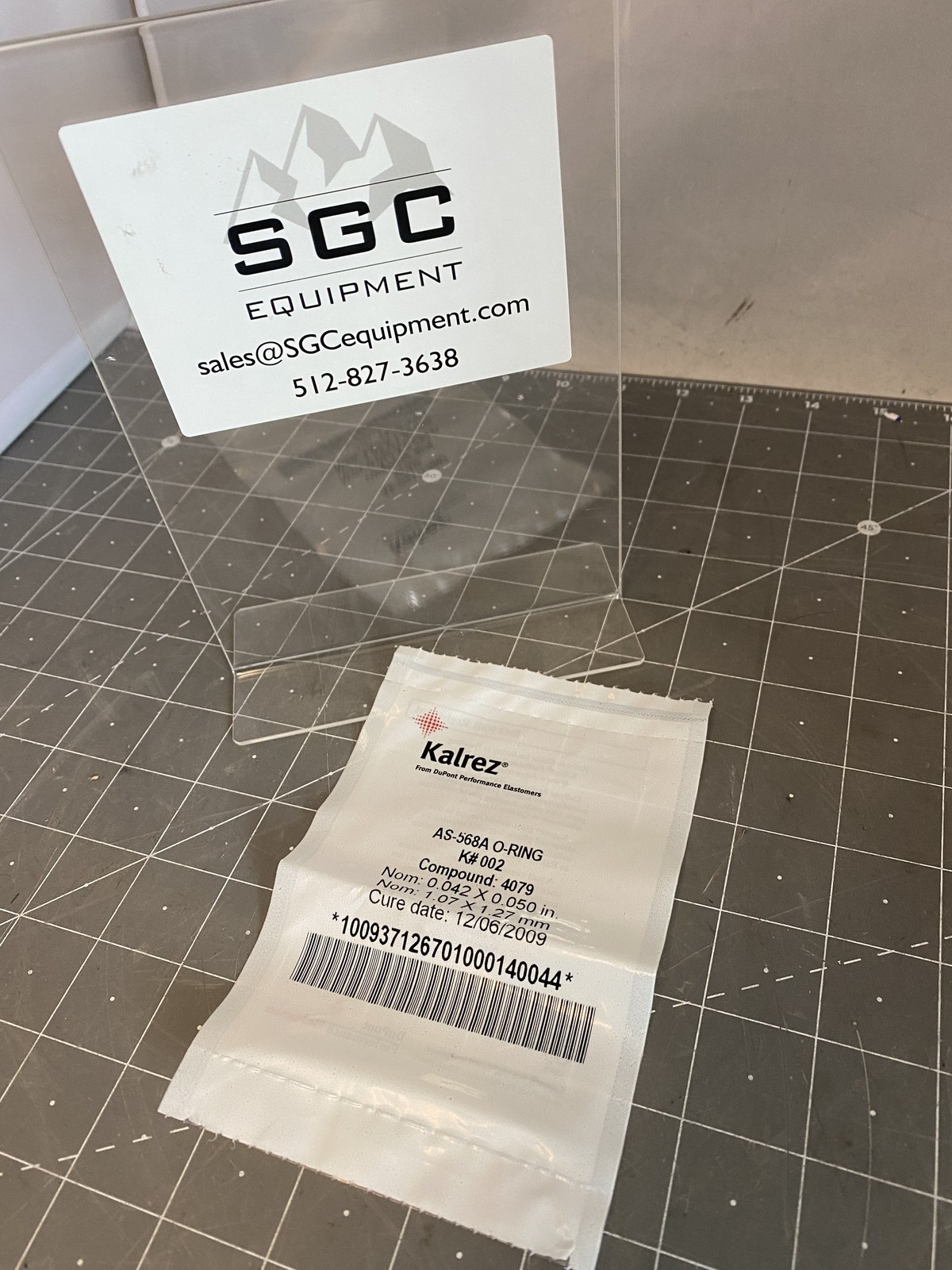 Kalrez O-Ring K# 002 PN: AS-568A Lam Research 734-098356-001