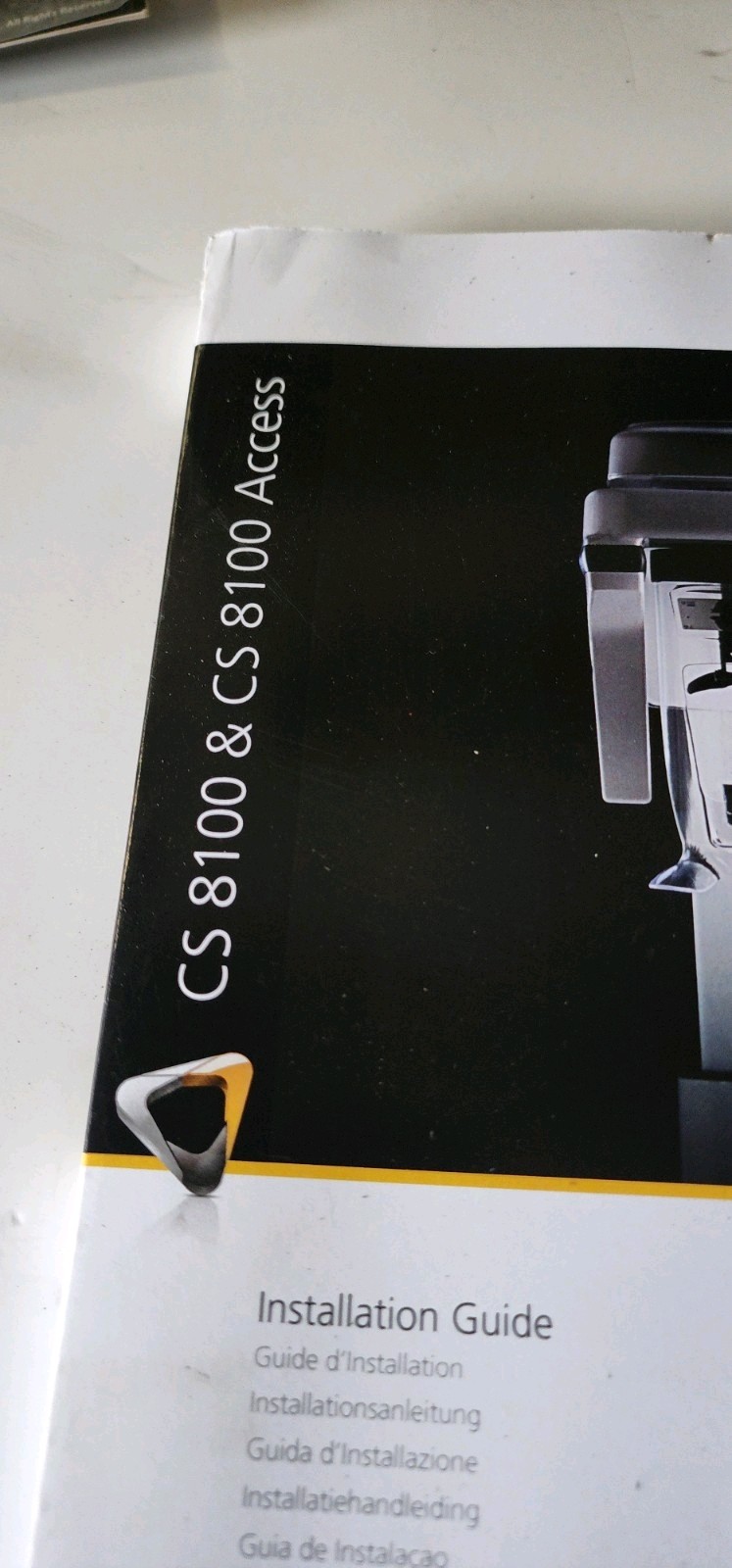Carestream Dental CS 8100 & CS 8100 Access Installation Guide. 