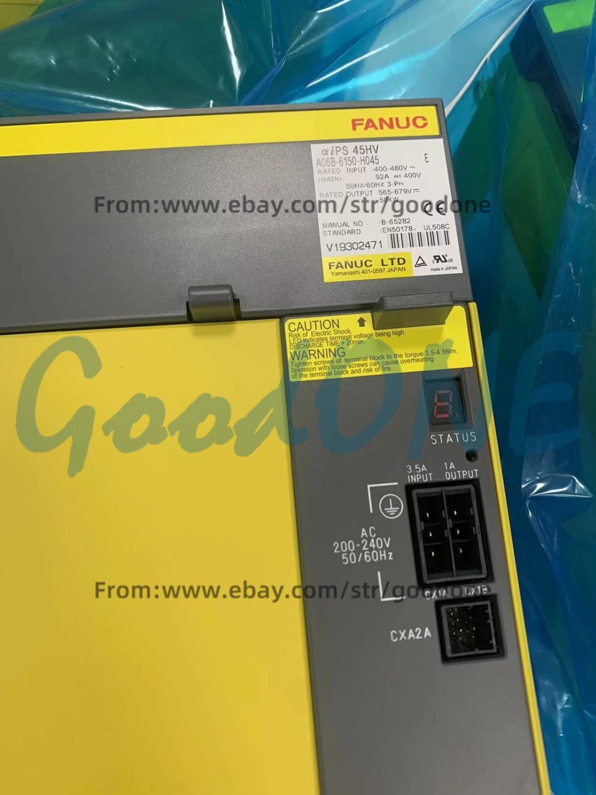 1PC New FANUC A06B-6150-H045 Servo Drive A06B6150H045