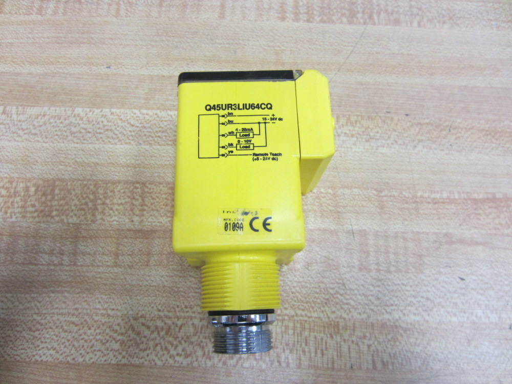 Banner Q45UR3LIU64CQ Proximity Sensor 53013