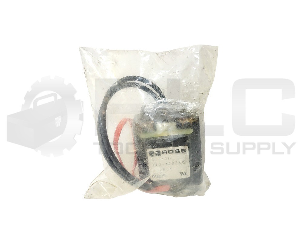 NEW SEALED ROSS CONTROLS 183B04 SOLENOID COIL 110/50HZ, 110-120-60HZ
