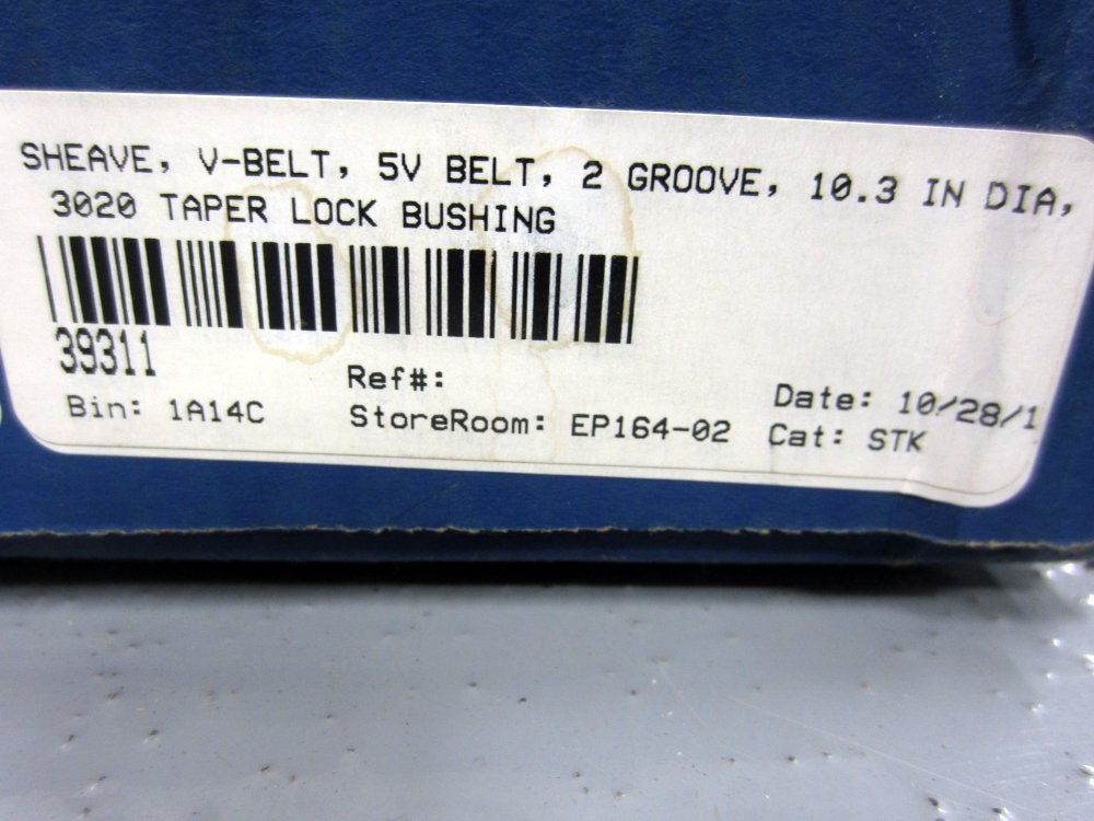 Martin 2 5V 1030 TB 3020 TB Sheave 25V1030TB3020