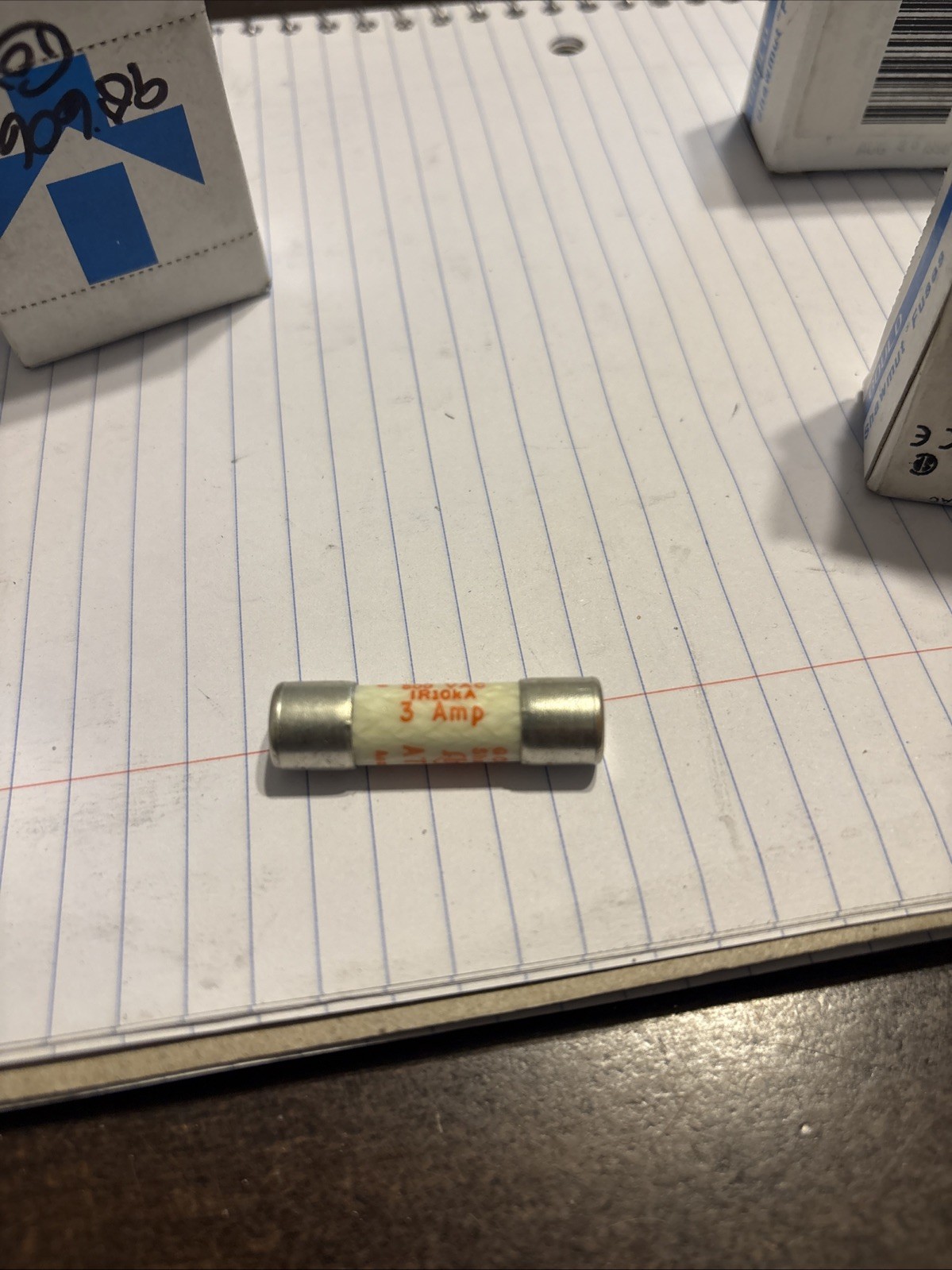 BOX of 10 / GOULD-SHAWMUT ATQ3- 3 Amp Trap Fuses 500V / NEW SURPLUS