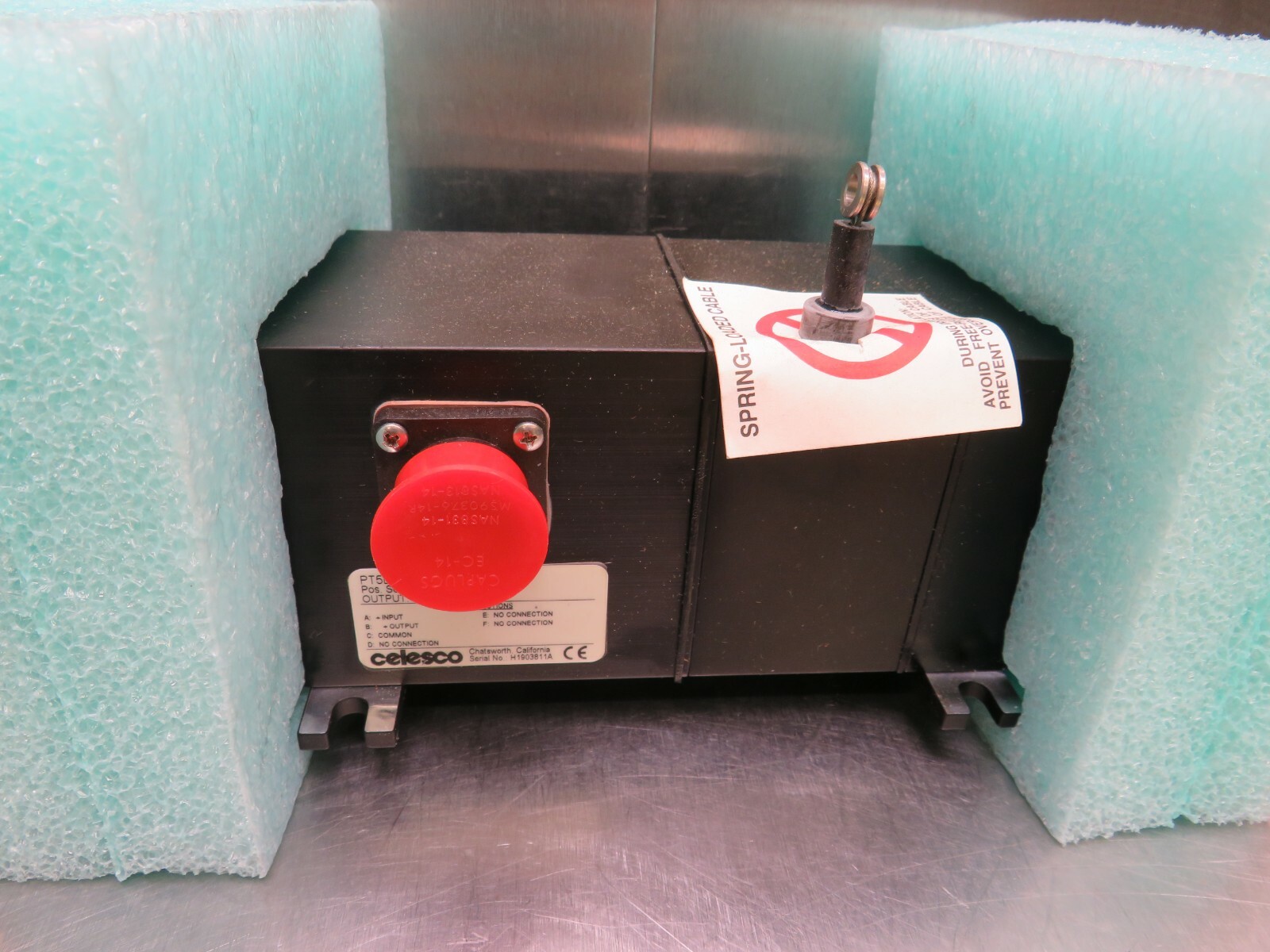 Celesco PT5DC-80-N34-UP-Z10-M6 Transducer
