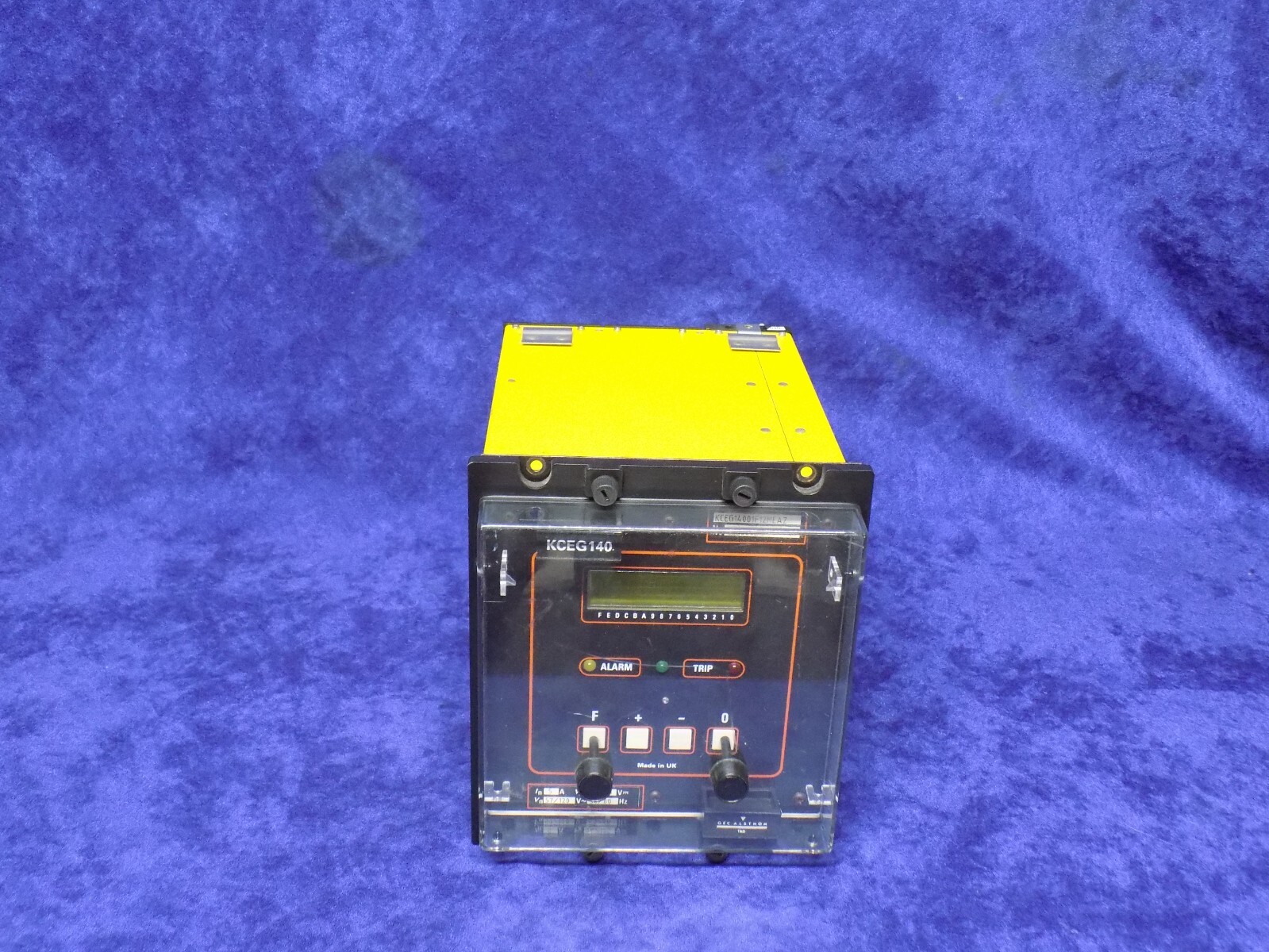 USED GEC ALSTHOM KCEG140 DIFFERENTIAL OVERCURRENT RELAY KCEG14001F12MEAZ
