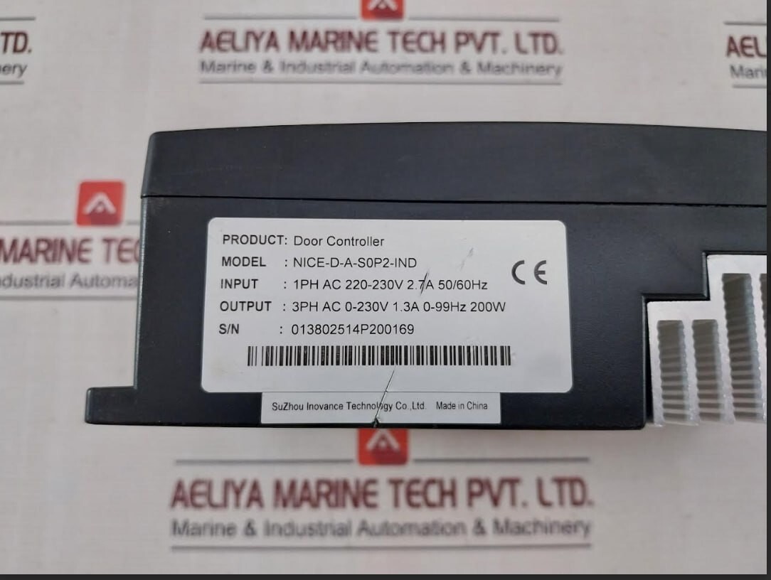 MONARCH NICE-D-A-S0P2-IND Elevator Door Drive Controller 3PH 200W (Not Working)