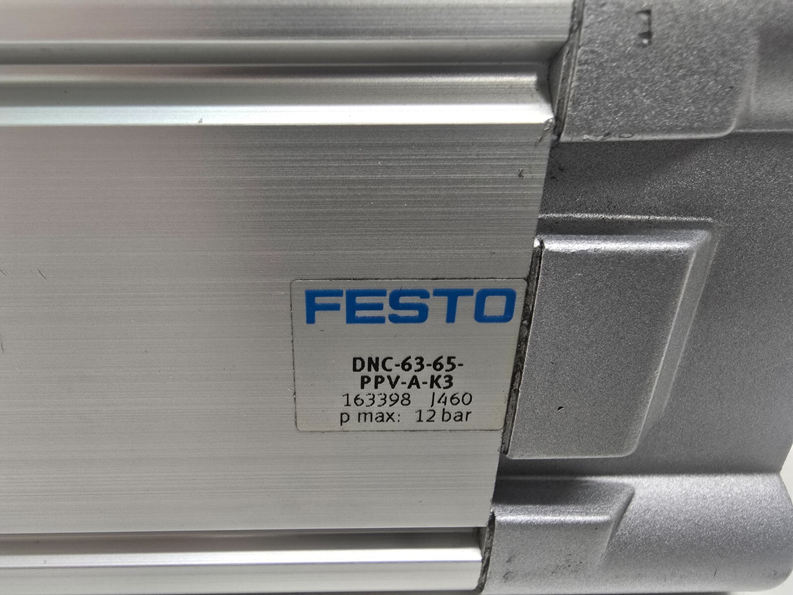 GOOD USED! FESTO PNEUMATIC CYLINDER DNC-63-65-PPV-A-K3
