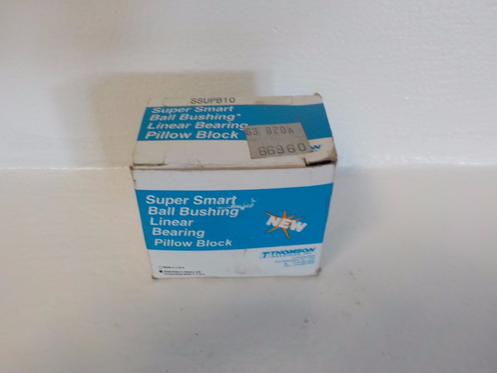THOMSON SSUPB10 NEW SUPER SMART BALL BUSHING LINEAR BEARING PILLOW BLOCK SSUPB10
