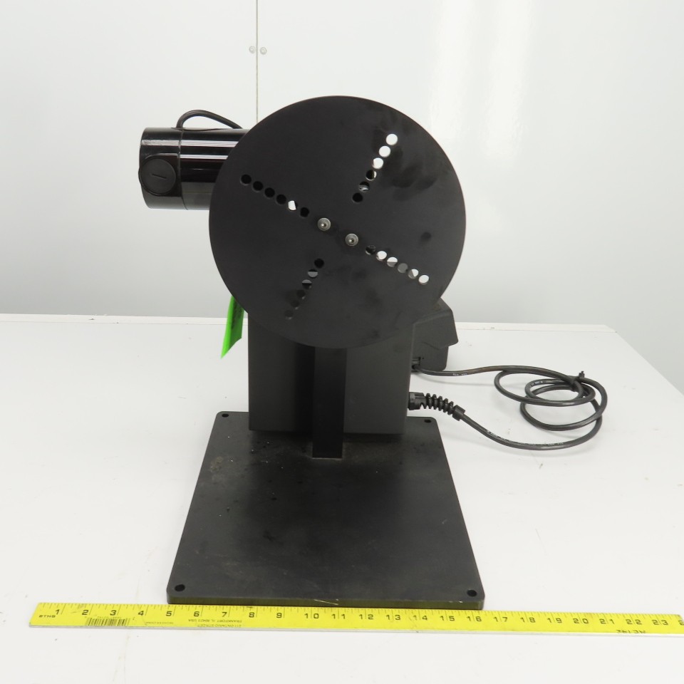 Foot Pedal Operated Variable Speed Rotary Positioner 250RPM 110V 1PH 1/8HP 0.91A