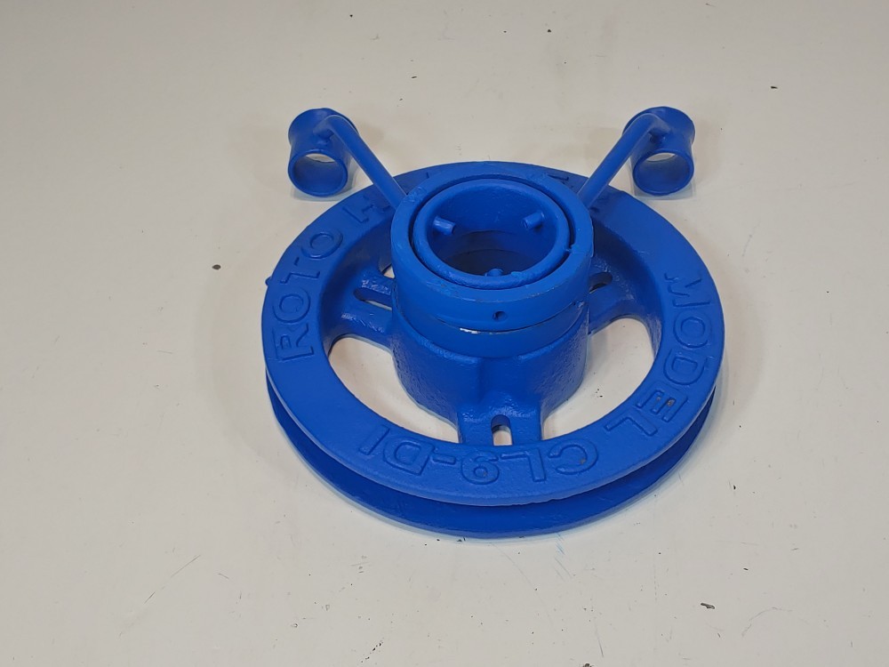 Roto-Hammer CL9-DI Clamp-On Chain Wheel OP 7-3/4″ – 9″, Ductile Iron