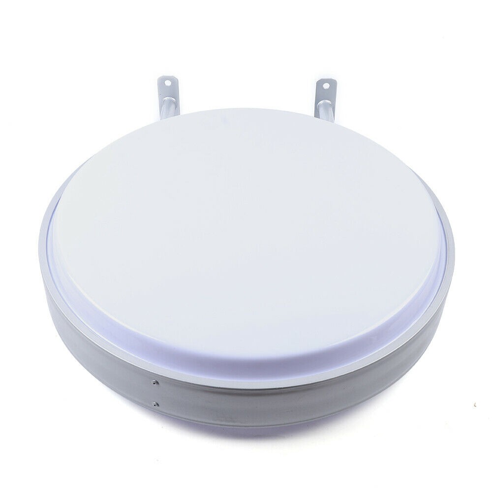 24in LED Double Sided Round Light Outdoor Advertising Projecting Light Box Sign