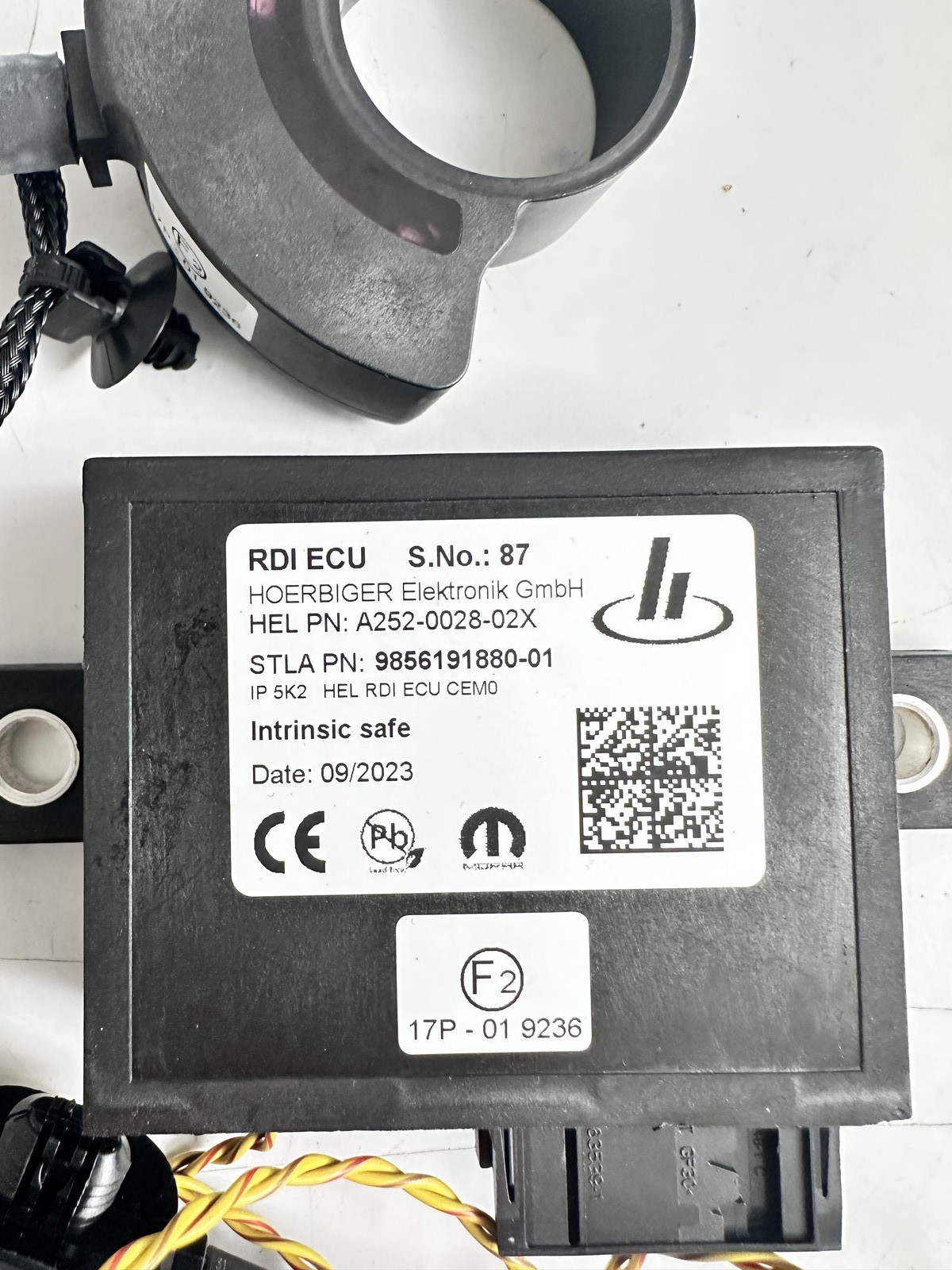 Hoerbigerrdi Ecu A252-0028-02x Hydrogen Refueling Data Interface