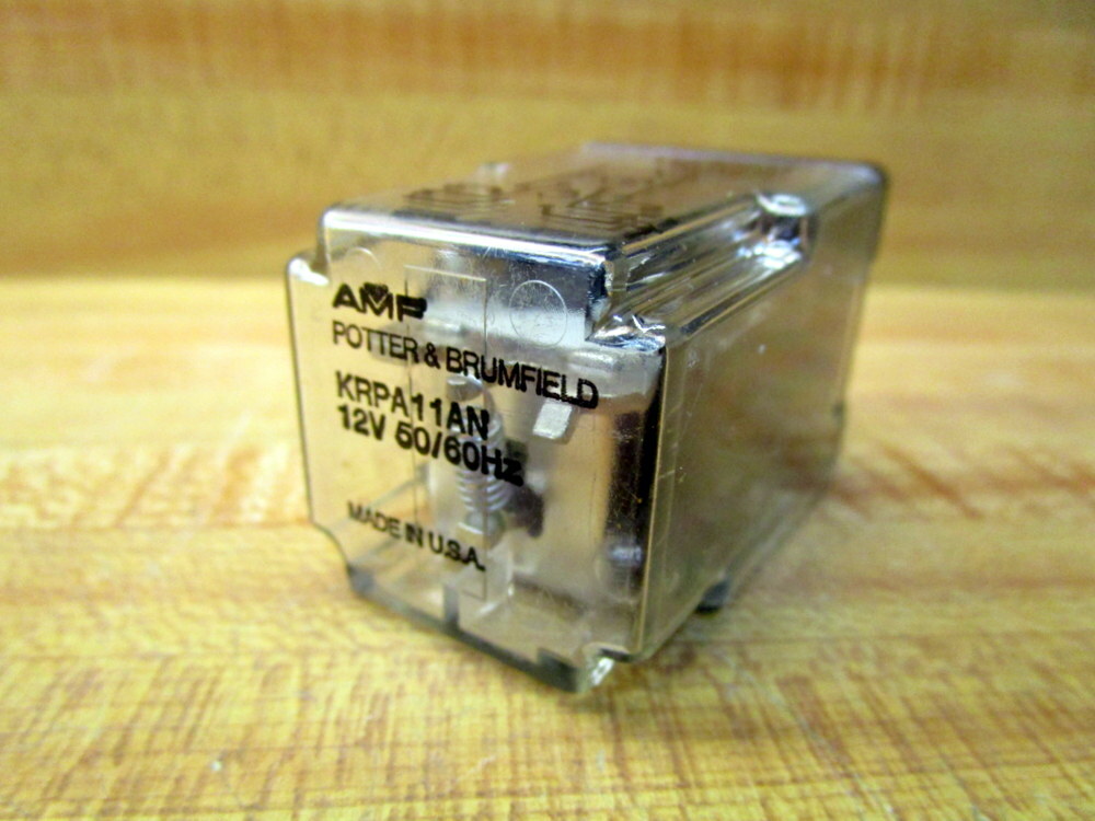 AMF Potter & Brumfield KRPA11AN 12V Relay KRPA11AN12V
