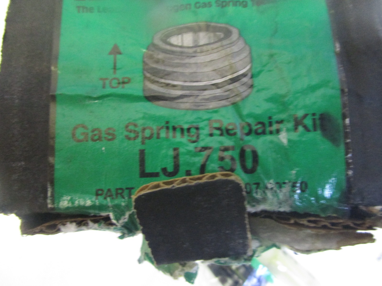 DADCO LJ.750 GAS SPRING REPAIR KIT NEW OPEN BOX FREE SHIPPING!!!!!!!!!!!!!
