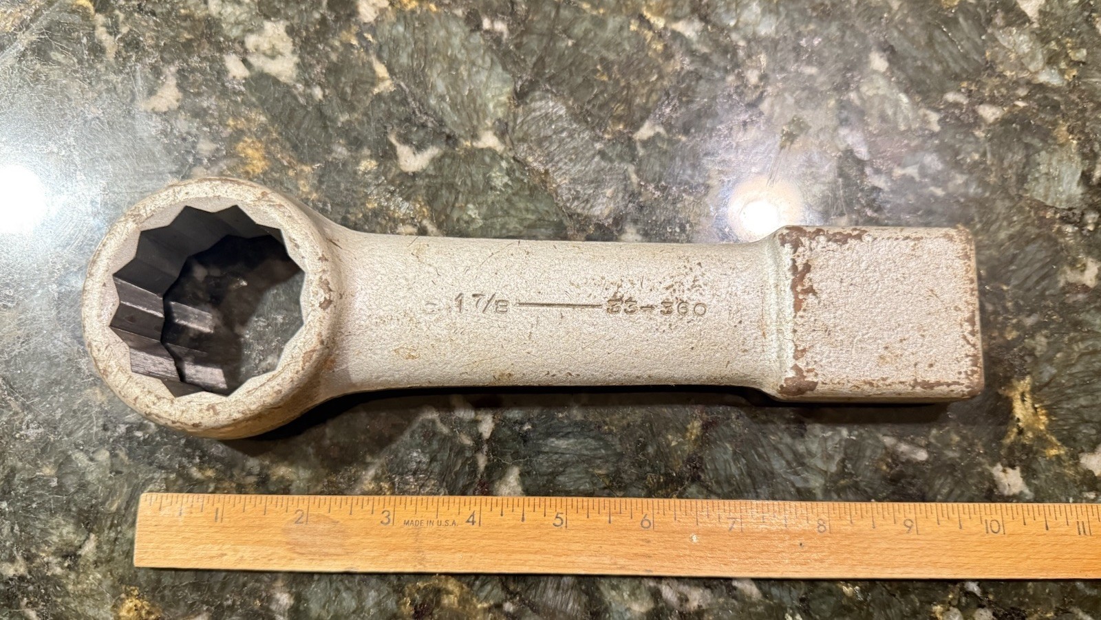 ARMSTRONG 33-360 Striking Box Wrench 1-7/8” Inch 33-360 Excellent Condition USA