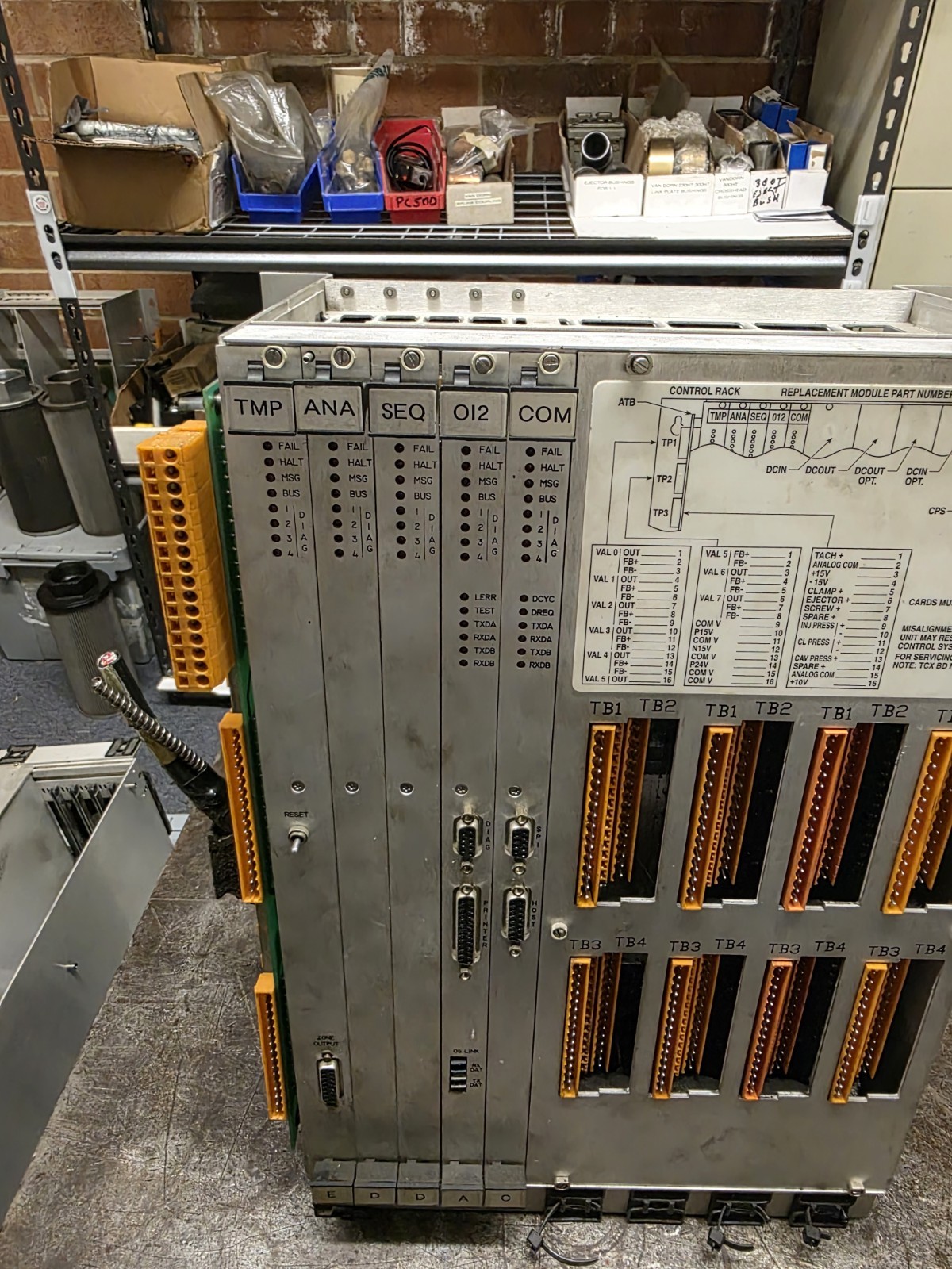 VAN DORN PATHFINDER 5000 Control Rack Complete