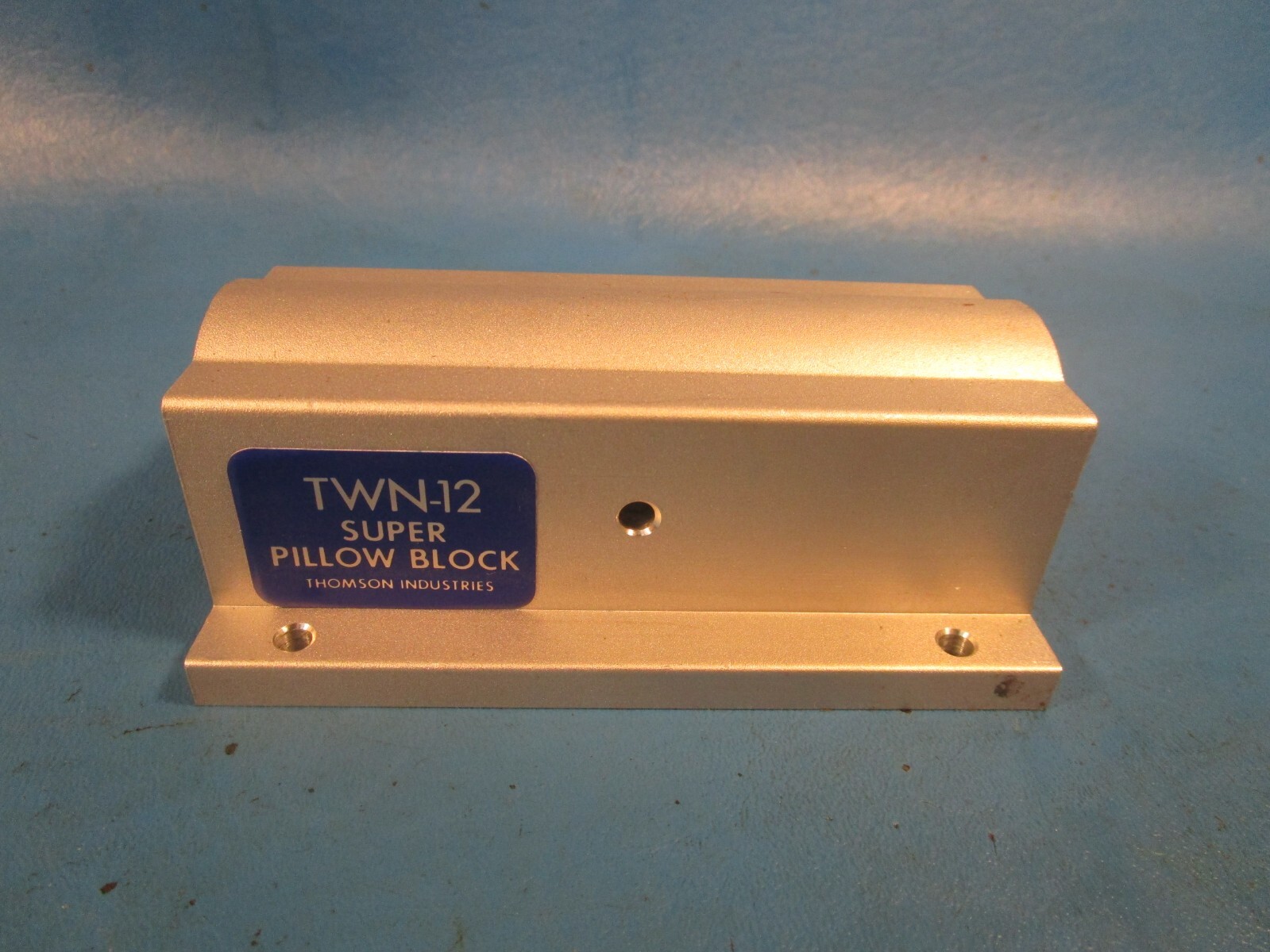 THOMSON TWN-12, Super Linear Pillow Block Bearing 0.75 in, 3/4” Bore Aluminum