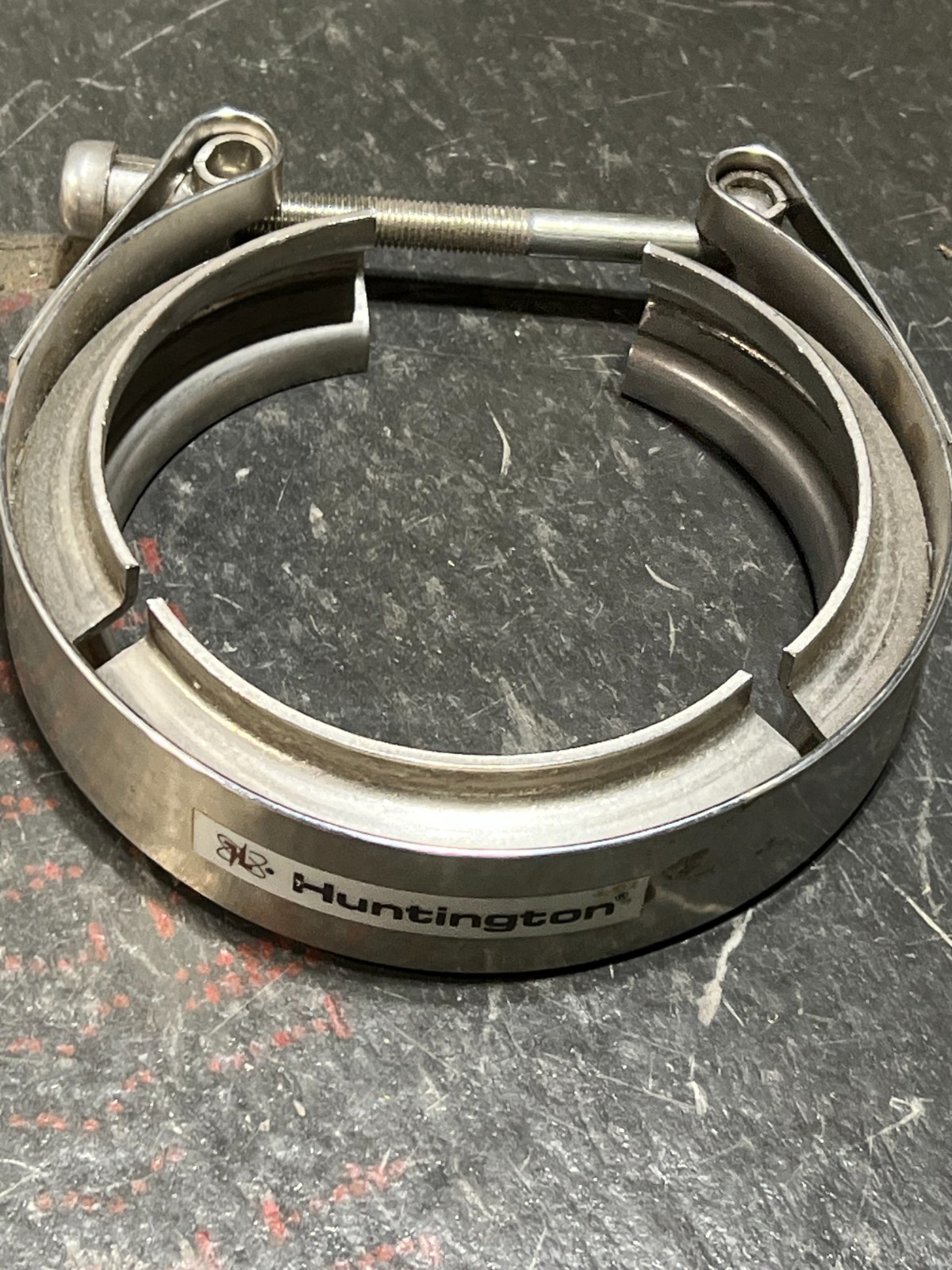 huntington sc-300 clamp nos no packaging 1 missing the nut