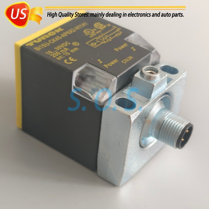 New Proximity Sensor Switch For Turck Bi15U-CK40-AP6X2-H1141 10-30VDC 200mA 15mm