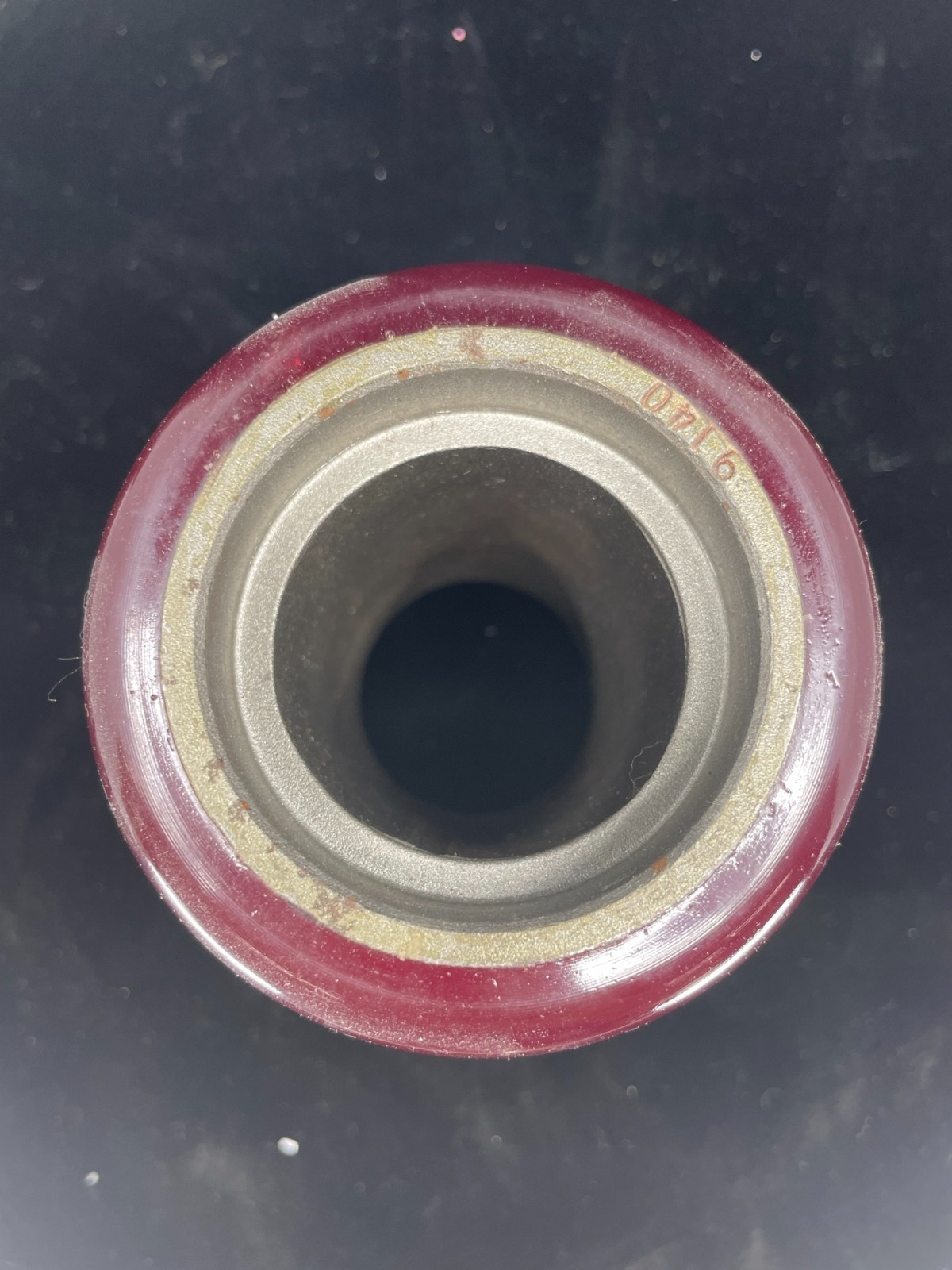 CR123603-010 Load Wheel Dark Burgundy 3 1/4 OD x 4 1/2 Tread Width