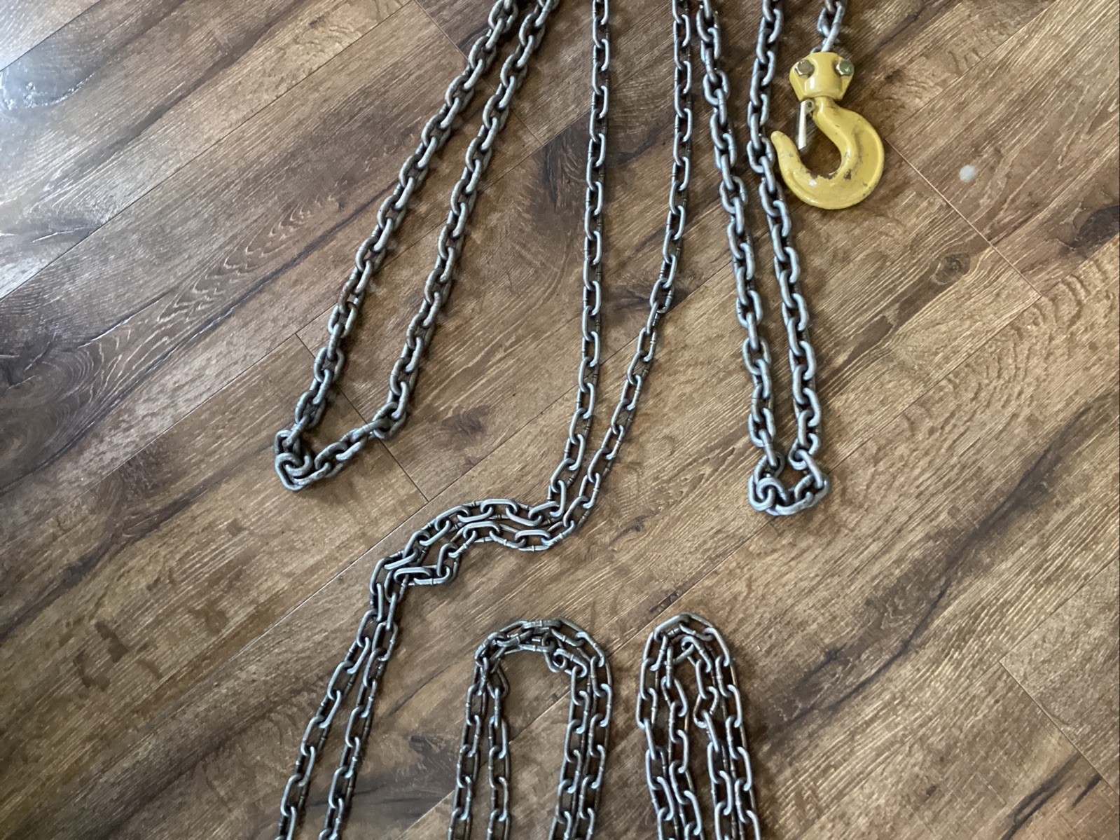 YALE SH-1 CHAIN HOIST 1 TON 10 Foot Drop Nice Shape Free Ship
