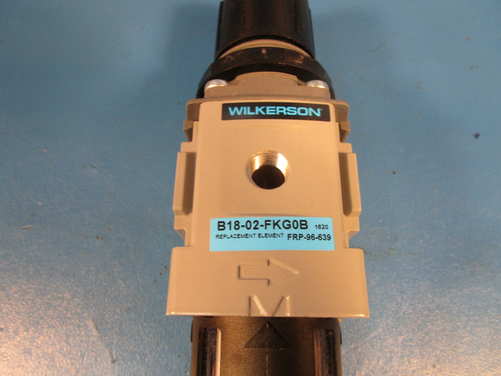 Wilkerson Filter B18-02-FKG0B, Regulator, 1/4″ NPT, 0-125 PSIG, MANUAL DRAIN