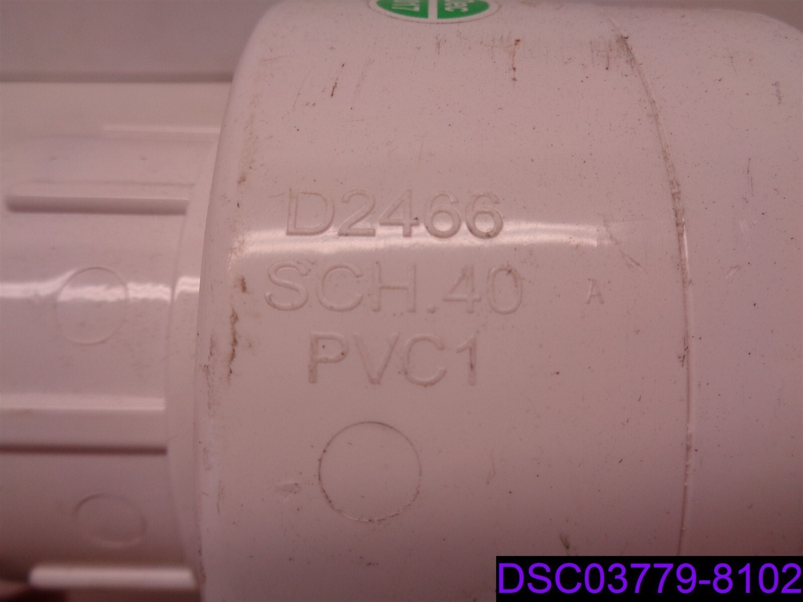 2″ PVC Swing Check Valve SXS 125 psi P/N PFPCV700K