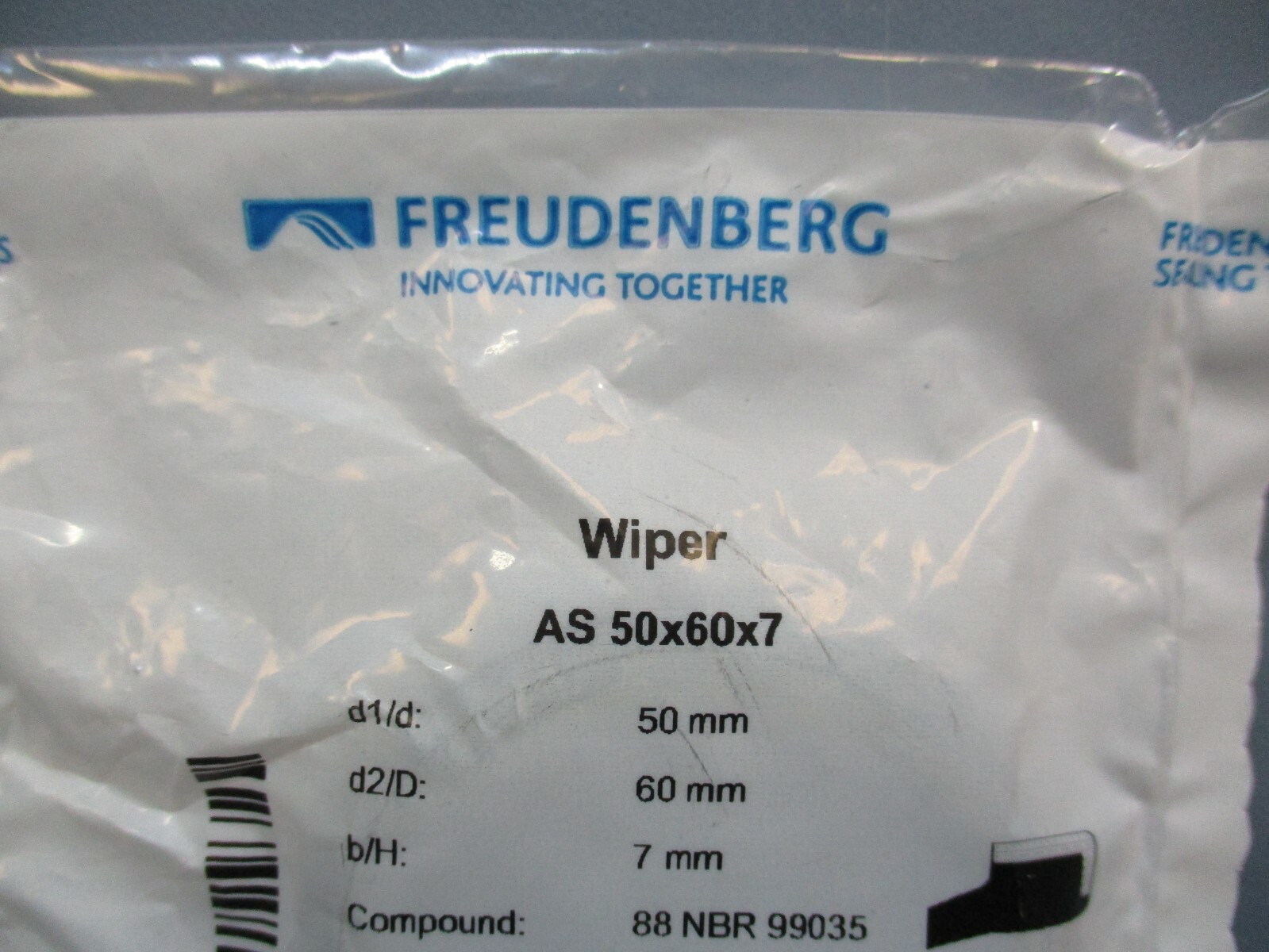 Freudenberg AS 50x60x7 Wiper Factory Sealed Lot of 7