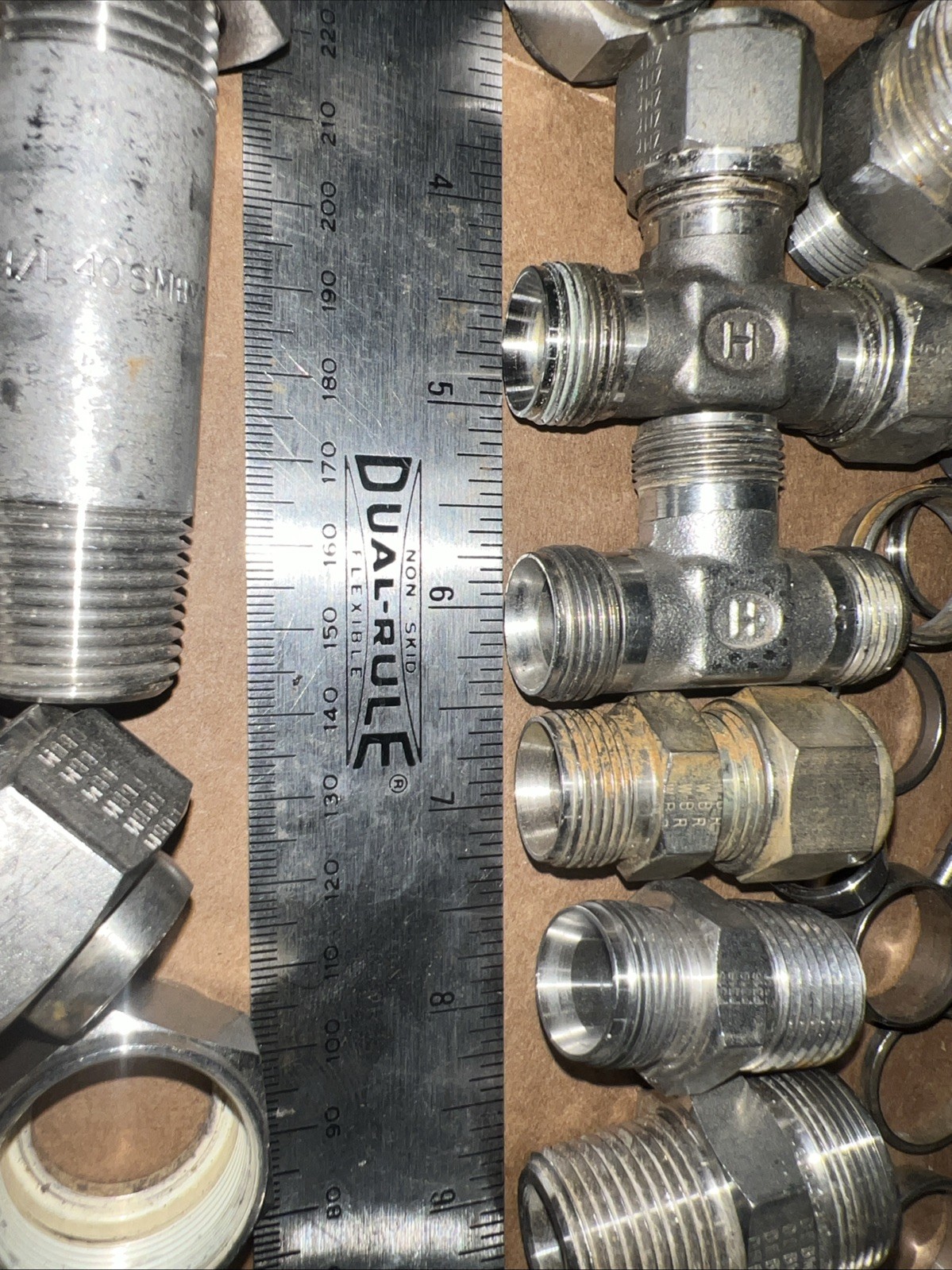 Lot Of Assorted SWAGELOCK Fittings STAINLESS STEEL .. As In Pictures