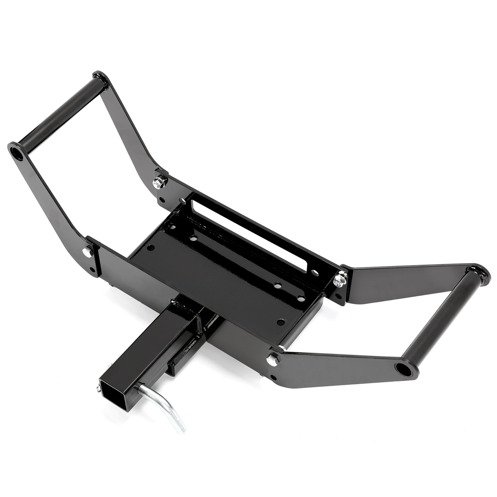 Cradle Winch Mounting Plate 8000-13,000 Ibs Hitch Receiver For 2” 4WD SUV Truck