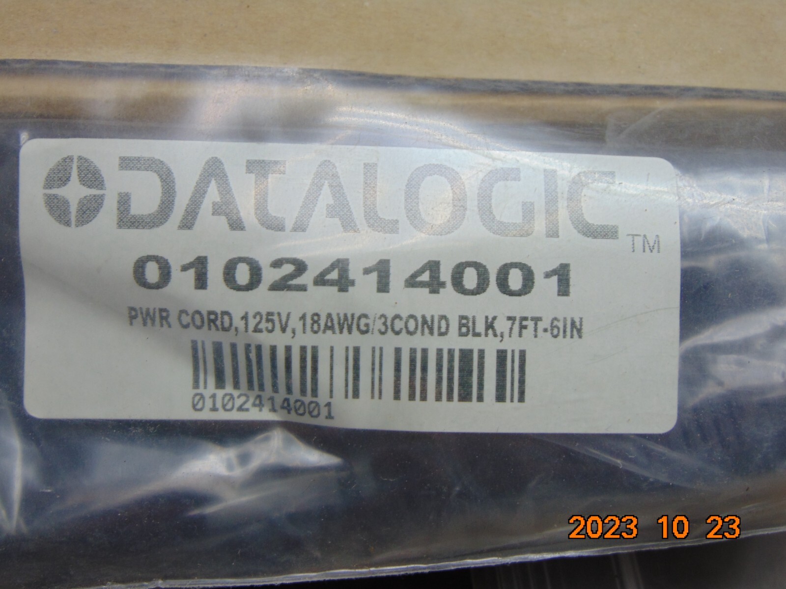 NEW DataLogic Power Supply 40w, 24v, IP65, Axiom Scanner
