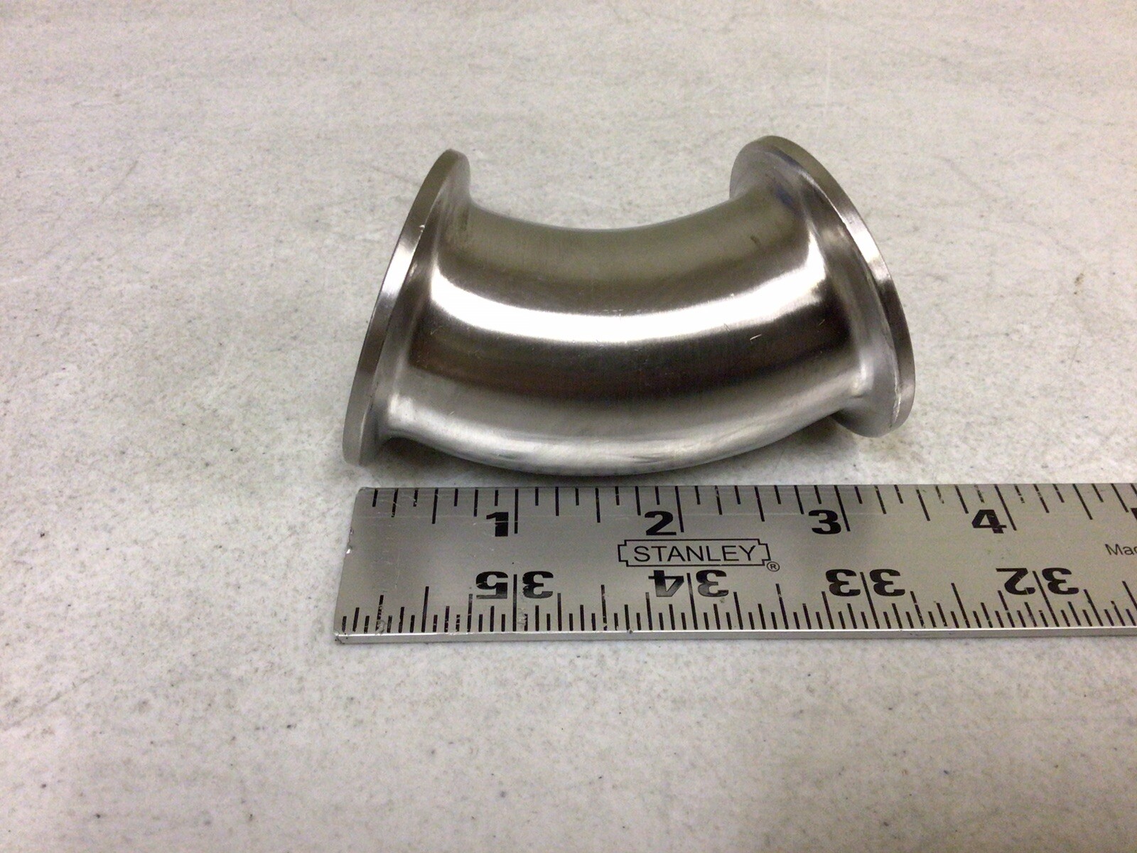 NEW, DIXON B2KMP-R150 SANITARY FITTING STAINLESS STEAL ELBOW, 1515525, 175187