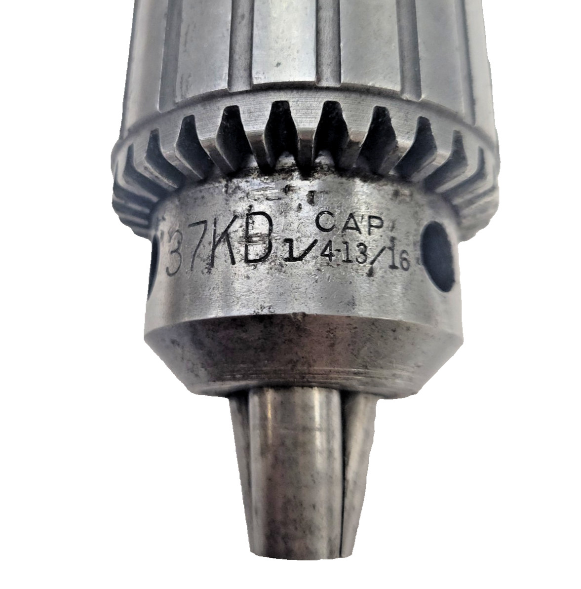 JACOBS CHUCK NO. 37KB 1/4-13/16″ MT#4 WITH JACOBS CHUCK KEY 4