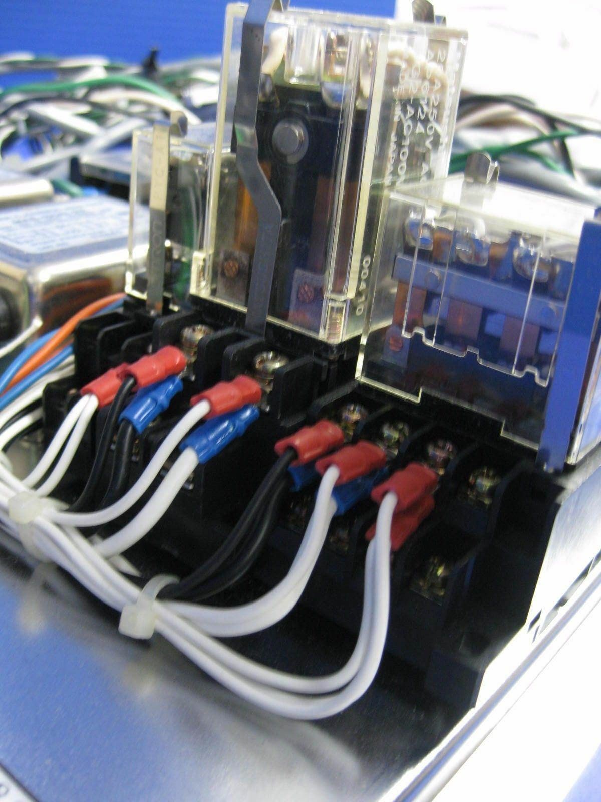 TEL Tokyo Electron 600 FNC AC/DC Relay Supply Panel