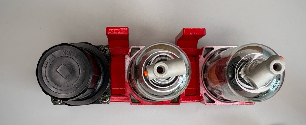 Meanlin XJ-665 Aluminum Air Drying System Red Open Box Industrial Unit