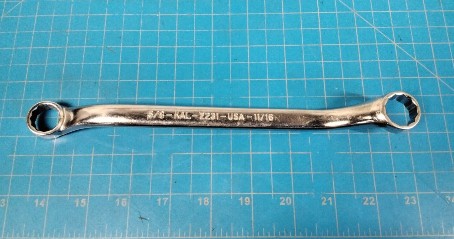 KAL-2231 Double Box-End Wrench 5/8 X 11/16